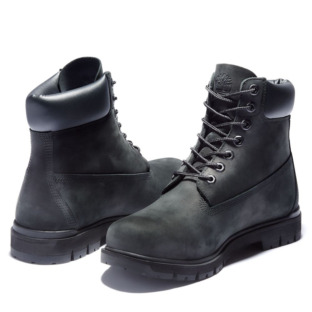 Timberland Mens 6-Inch Boots Radford Lightweight Waterproof - Black - India SK6319570